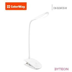 ColorWay CW-DL04FCB-W Asztali LED lámpa