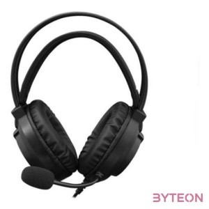 White Shark WOLF Gaming Headset Fekete