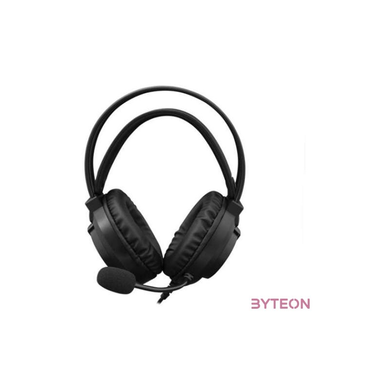 White Shark WOLF Gaming Headset Fekete