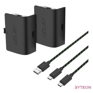 Venom VS2882 Xbox Series X,S 2db Fekete Akkumulátor  3m Töltőkábel
