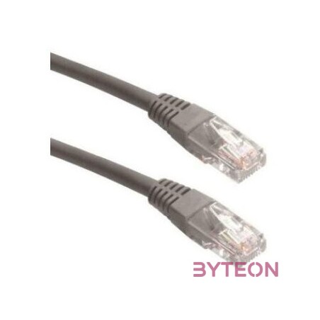 BlackBird UTP CAT6 Patch kábel 1m Szürke