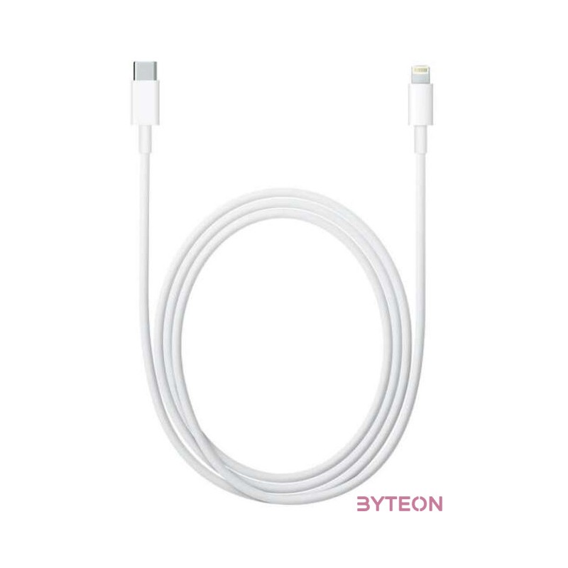 BlackBird USB-C apa - Lightning apa Adatkábel 2m - Fehér