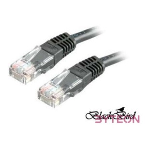 BlackBird UTP CAT5e Patch kábel 3m Fekete