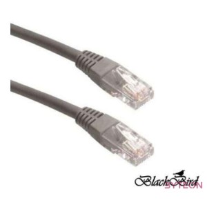 BlackBird UTP CAT6 Patch kábel 5m Szürke
