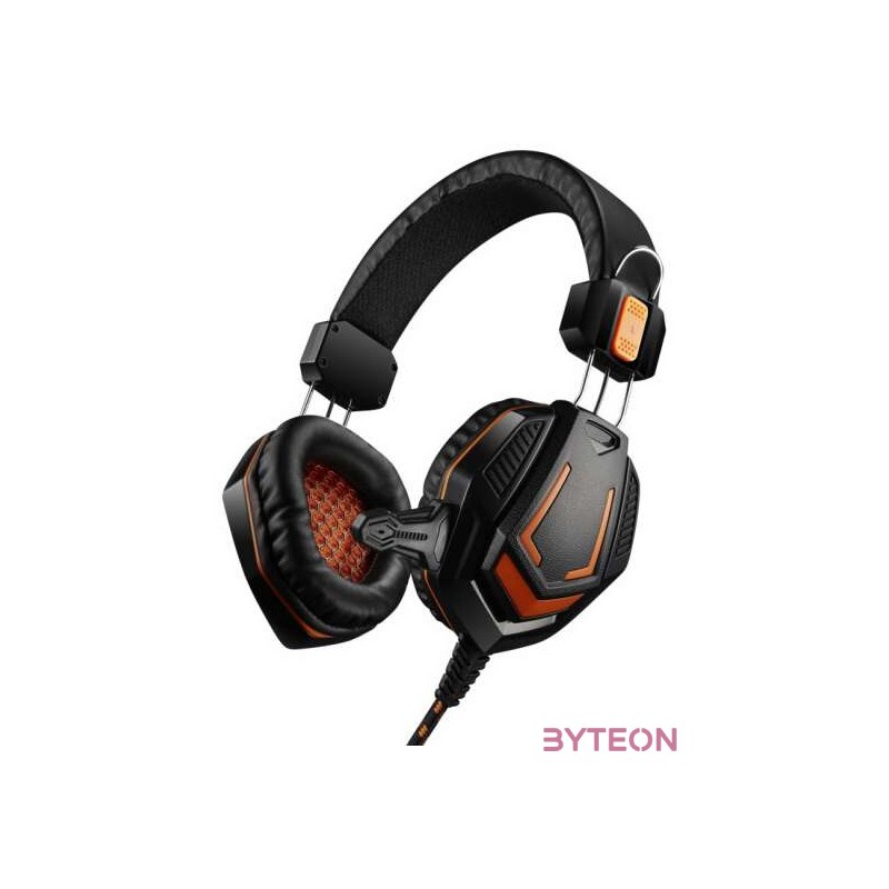 Canyon CND-SGHS3A Gaming fejhallgató - Fekete,Narancssárga