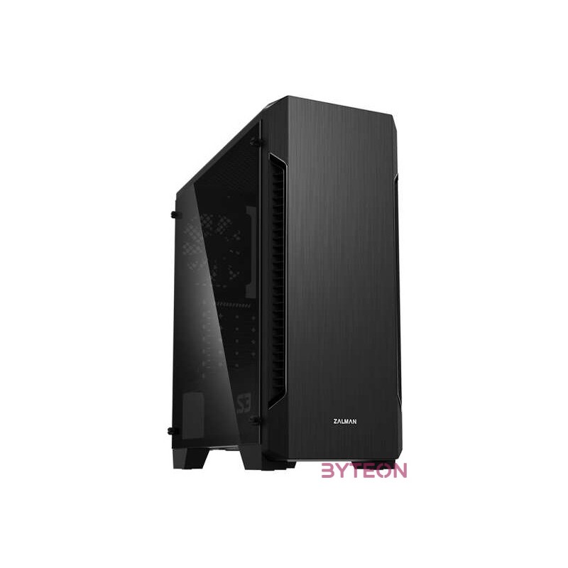 Zalman S3 TG Számítógépház - Fekete
