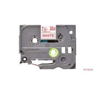 Brother TZE-222 (9mm, 8m) laminált szalag - Fehér