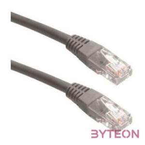 BlackBird UTP CAT6 Patch kábel 1m Szürke