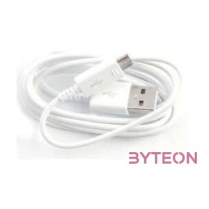 BlackBird USB apa - MicroUSB apa gyári Adat- és töltőkábel 1m - Fehér