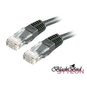 BlackBird UTP CAT5e Patch kábel 2m Fekete