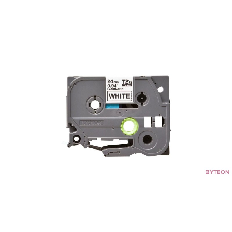 Brother TZE-S251 (24mm, 8m) laminált szalag - Fehér