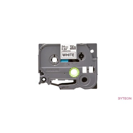 Brother TZE-S251 (24mm, 8m) laminált szalag - Fehér
