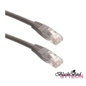BlackBird UTP CAT6 Patch kábel 2m Szürke