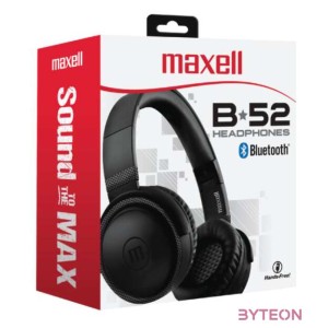 Maxell BT-B52 Bluetooth Headset Fekete