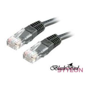 BlackBird UTP CAT5e Patch kábel 3m Fekete