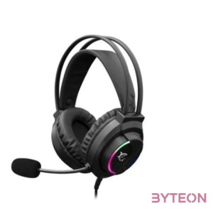 White Shark WOLF Gaming Headset Fekete