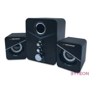 Esperanza Cancan EP153 2.1 USB hangfalszett - Fekete