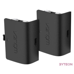 Venom VS2882 Xbox Series X,S 2db Fekete Akkumulátor  3m Töltőkábel