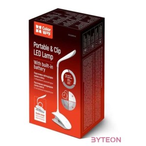 ColorWay CW-DL04FCB-W Asztali LED lámpa