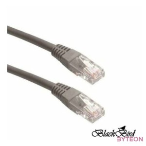 BlackBird UTP CAT6 Patch kábel 2m Szürke