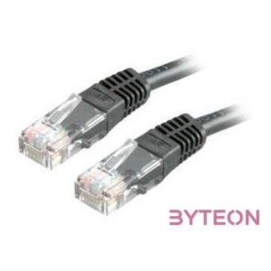 BlackBird UTP CAT5e Patch kábel 1m Fekete