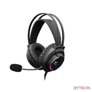 White Shark WOLF Gaming Headset Fekete