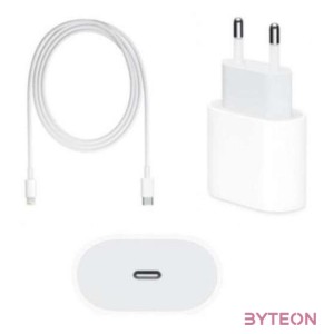 BlackBird BH1146 Hálózati USB-C töltő 18W  USB-C - Lightning kábel - Fehér