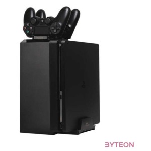 FroggieX PS4 Kettős töltőállomás  lemez tartó állvány