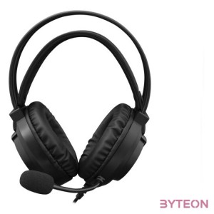 White Shark WOLF Gaming Headset Fekete