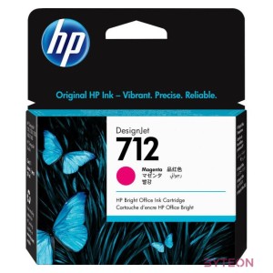 HP 712 Eredeti Tintapatron Magenta