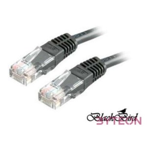 BlackBird UTP CAT5e Patch kábel 5m Fekete