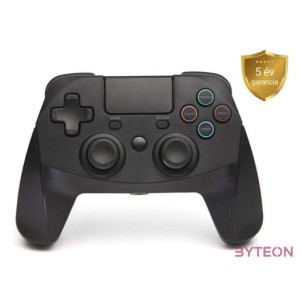 Snakebyte GamePad 4 S Wireless Vezeték nélküli PS4 controller - Fekete