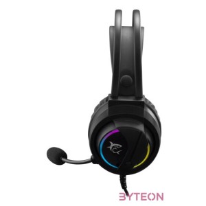 White Shark WOLF Gaming Headset Fekete