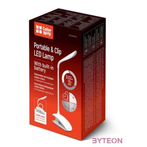 ColorWay CW-DL04FCB-W Asztali LED lámpa