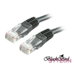 BlackBird UTP CAT5e Patch kábel 2m Fekete