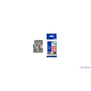 Brother TZE-451 (24mm, 8m) laminált szalag - Piros