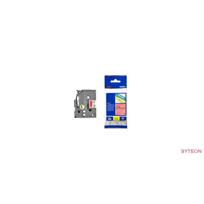 Brother TZE-451 (24mm, 8m) laminált szalag - Piros