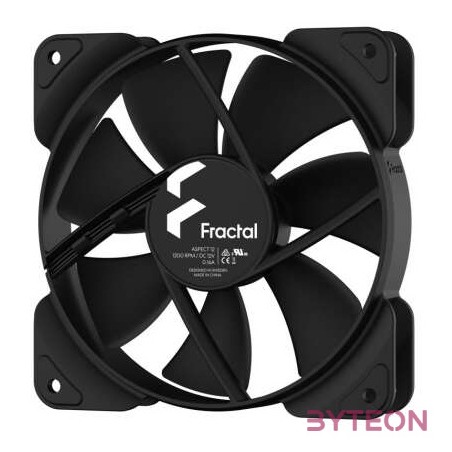 Fractal Design Aspect 12 120mm rendszerhűtő - Fekete