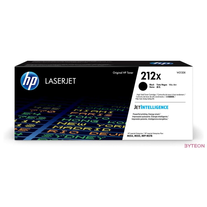 HP 212X Eredeti Toner Fekete