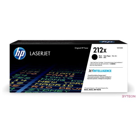 HP 212X Eredeti Toner Fekete