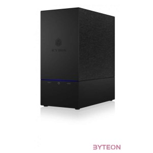 ICY BOX IB-RD3621-C31 2x 2.5,3.5 USB 3.1 (Gen 2) Type-C Külső HDD,SSD ház - Fekete