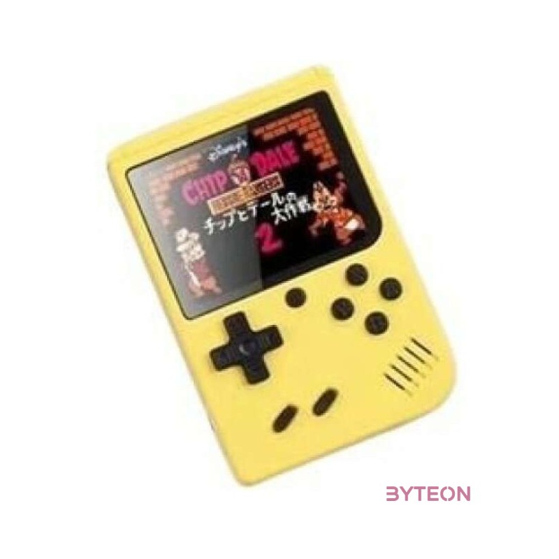 BlackBird BH1211 Hordozható Mini Retro játék konzol - Sárga