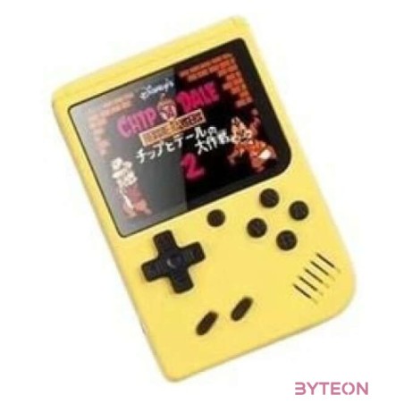 BlackBird BH1211 Hordozható Mini Retro játék konzol - Sárga