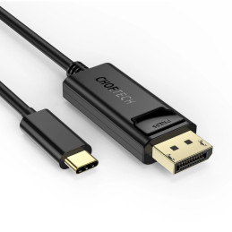 Choetech XCP-1801BK USB-C to Display Port cable, unidirectional, 4K, 1.8m (black)