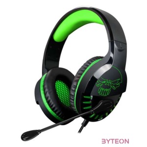 Spirit of Gamer PRO-H3 Xbox Edition Gaming Headset - Fekete,Zöld
