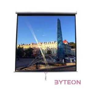 Medium Rollo vetítővászon (180x180 cm 11) Matt fehér