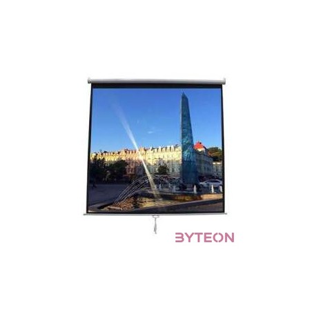 Medium Rollo vetítővászon (180x180 cm 11) Matt fehér