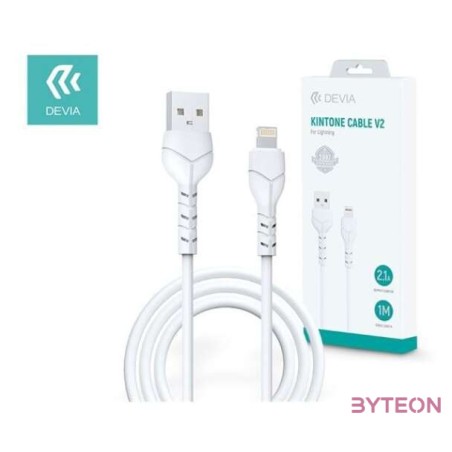 Devia ST348686 USB - Lightning adat és töltőkábel 1m