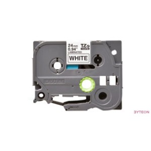 Brother TZE-S251 (24mm, 8m) laminált szalag - Fehér