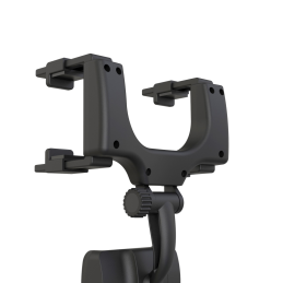 XO C70 rearview mirror car holder (black)